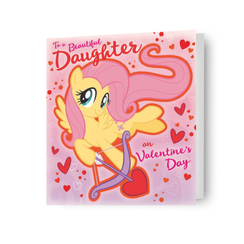 My Little Pony Valentine's Day Card for Daughter