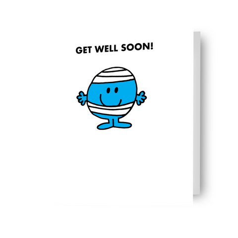 Mr Men & Little Miss Mr Bump 'Get Well Soon!' Card