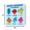 Mr Men & Little Miss 'Happy Birthday' Card