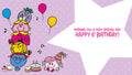 Mr Men & Little Miss '6 Today' Birthday Card