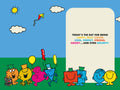 Mr Men & Little Miss Spinner 'Happy Birthday' Card