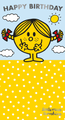 Mr Men & Little Miss Sunshine Birthday Card