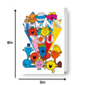 Mr Men & Little Miss Thank You Card