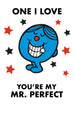 Mr Men & Little Miss 'One I Love' Birthday Card