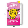 Mr Men & Little Miss Sister Birthday Card