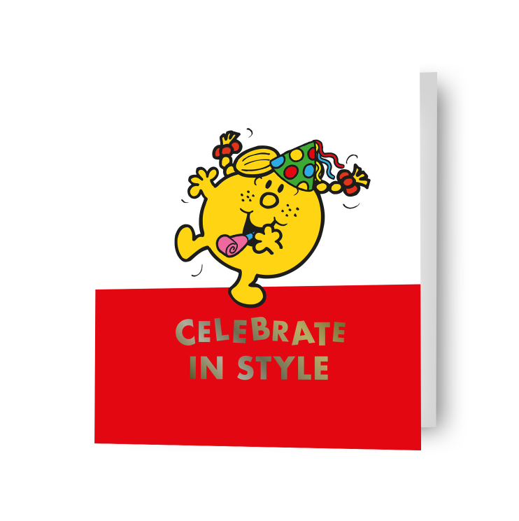 Mr Men & Little Miss Sunshine Birthday Card