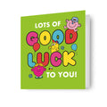 Mr Men & Little Miss Good Luck Card