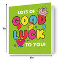 Mr Men & Little Miss Good Luck Card