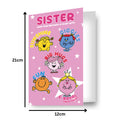Mr Men & Little Miss Sister Birthday Card