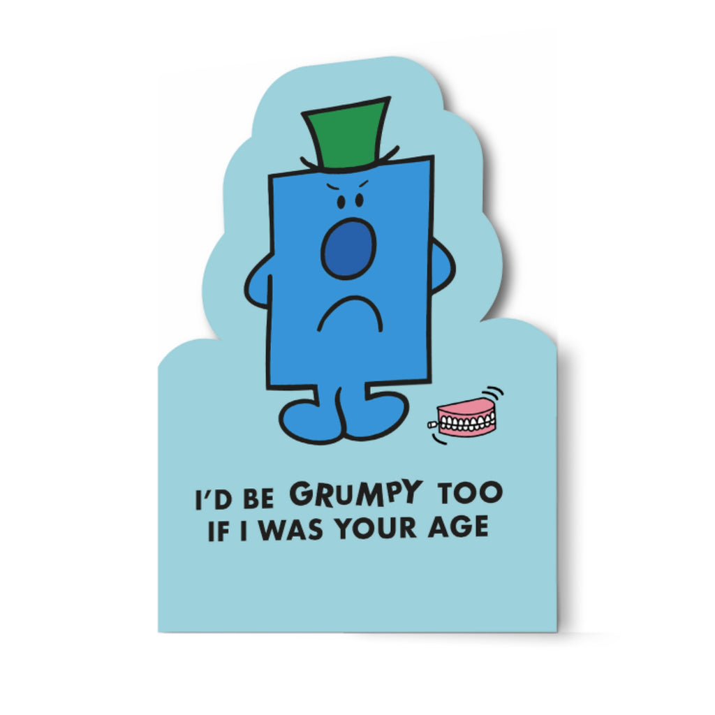 Mr Men & Little Miss Mr Grumpy Birthday Card