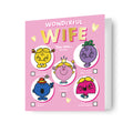 Mr Men & Little Miss Wife Birthday Card
