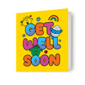 Mr Men & Little Miss Get Well Soon Card