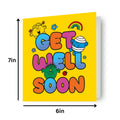Mr Men & Little Miss Get Well Soon Card