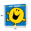 Mr Men And Little Miss 'Best Daddy Ever!' Father's Day Card