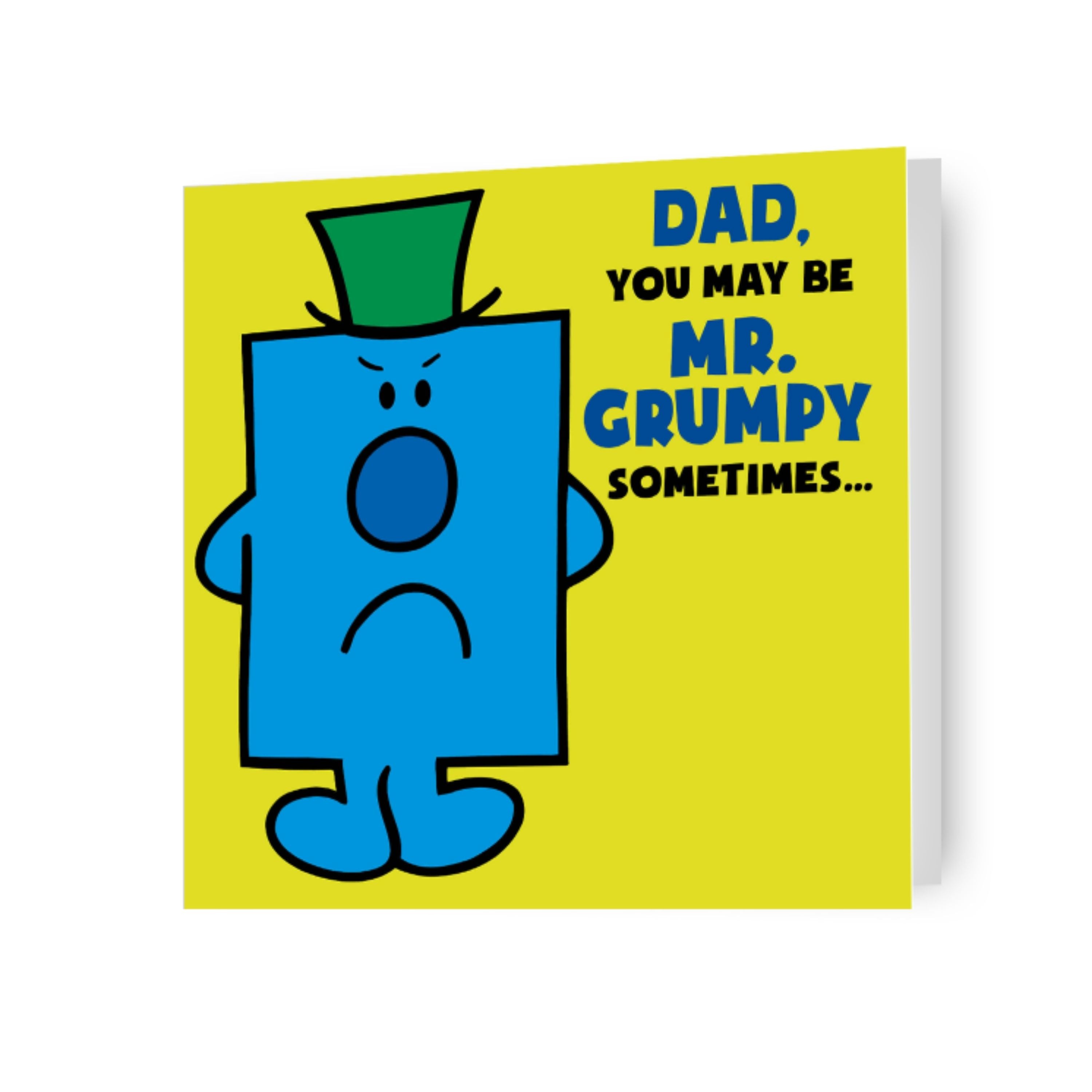 Mr Men & Little Miss 'Mr Grumpy' Father's Day Card – Danilo Promotions