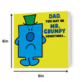 Mr Men And Little Miss 'Mr Grumpy' Father's Day Card