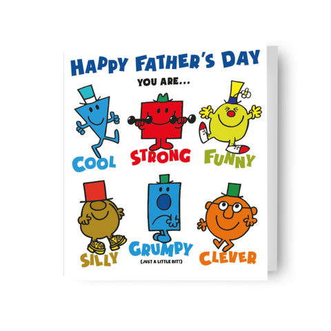Mr Men And Little Miss 'You Are...' Father's Day Card