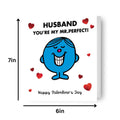 Mr Men and Little Miss 'Mr. Perfect' Valentine's Day Card