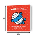 Mr Men & Little Miss 'Fallen For You' Valentine's Day Card