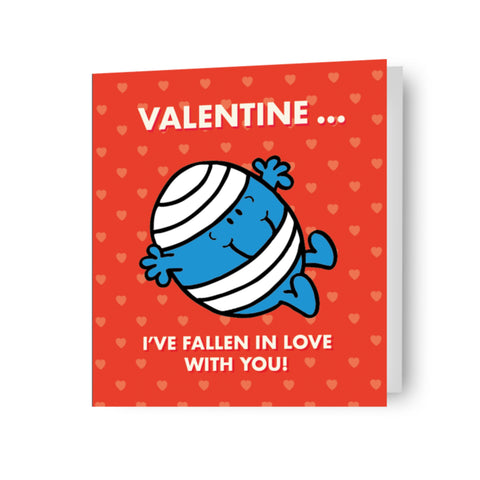 Mr Men & Little Miss 'Fallen For You' Valentine's Day Card