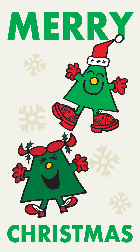 Mr Men & Little Miss Generic Christmas Card