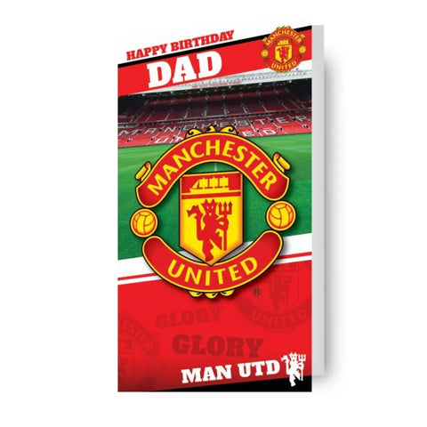 Manchester United 'Dad' Birthday Card