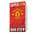 Manchester United FC Son Birthday Card