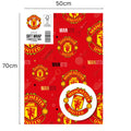 Manchester United FC 4 Sheets & 4 Tags Gift Wrap Bundle