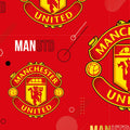 Manchester United FC 4 Sheets & 4 Tags Gift Wrap Bundle