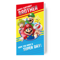 Super Mario Bros 'Brother' Birthday Card