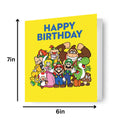 Super Mario Birthday Card