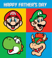 Super Mario Father's Day Card