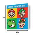 Super Mario Father's Day Card