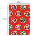 Super Mario 4m Roll Wrapping Paper