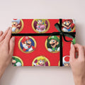 Super Mario 4m Roll Wrapping Paper