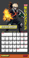 My Hero Academia 2024 Square Calendar