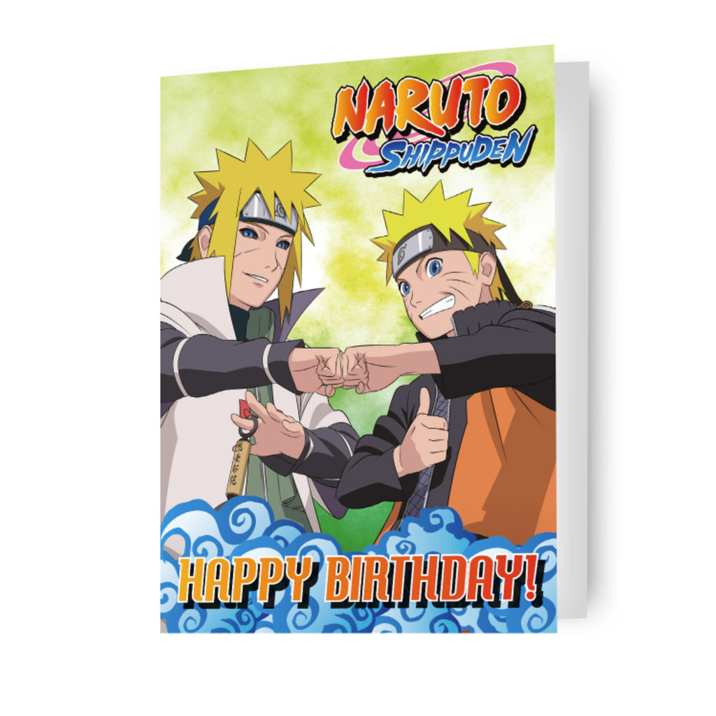 Naruto Shippuden Birthday Card