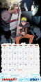 Naruto Shippuden Anime 2024 Square Calendar