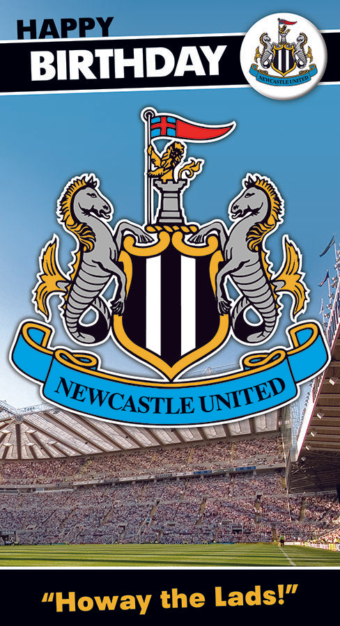 Newcastle United FC Verjaardagskaart