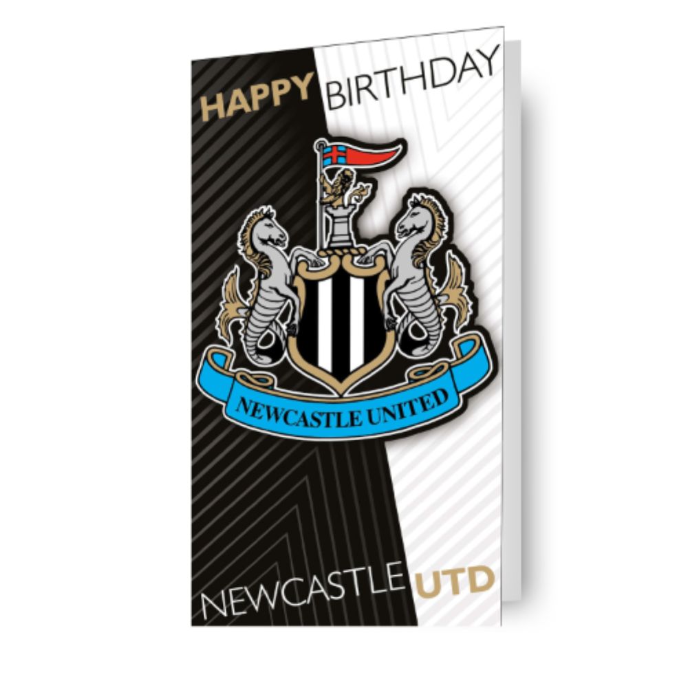 Newcastle United FC 'Happy Birthday' Card