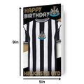 Newcastle United FC Birthday Card