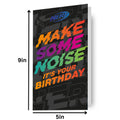 Nerf 'Make Some Noise' Birthday Card