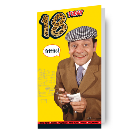 Solo Fools and Horses Happy 18th Birthday Card