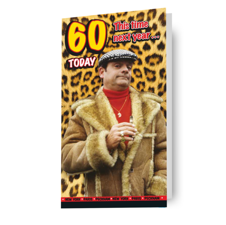 Only Fools and Horses Age 60 Birthday Card