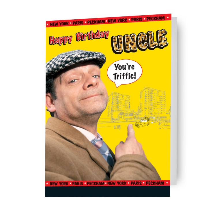 Only Fools and Horses Uncle Birthday Card