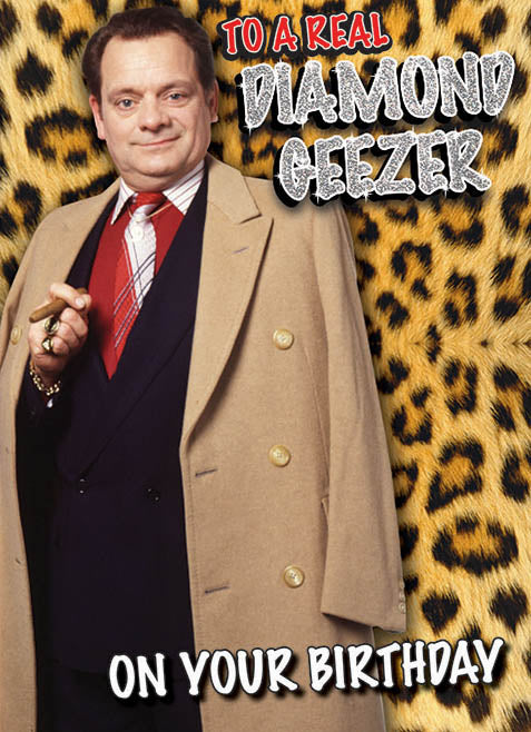 Only Fools and Horses Verjaardagskaart 'To A Real Diamond Geezer'