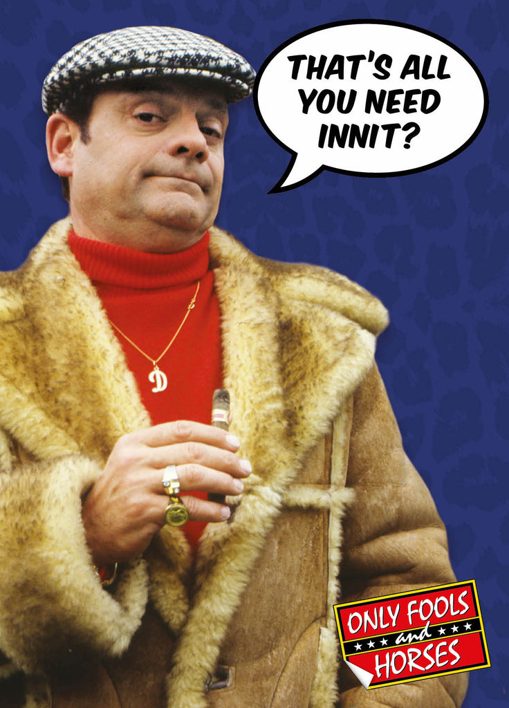 Only Fools and Horses Generic Birthday Card