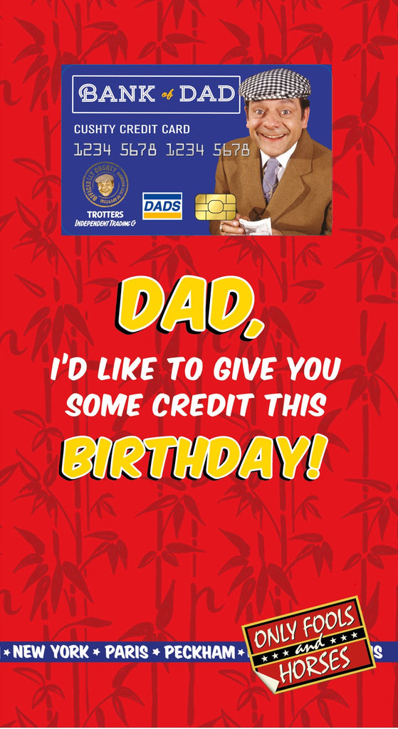 Only Fools and Horses Dad Birthday Card Funny