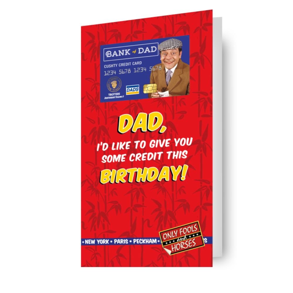 Only Fools and Horses Dad Birthday Card Funny