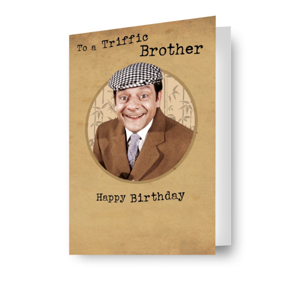 Only Fools and Horses Birthday Card For Brother